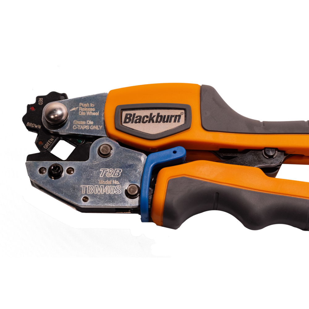 Thomas and Betts TBM45S Ratchet Crimper from Columbia Safety